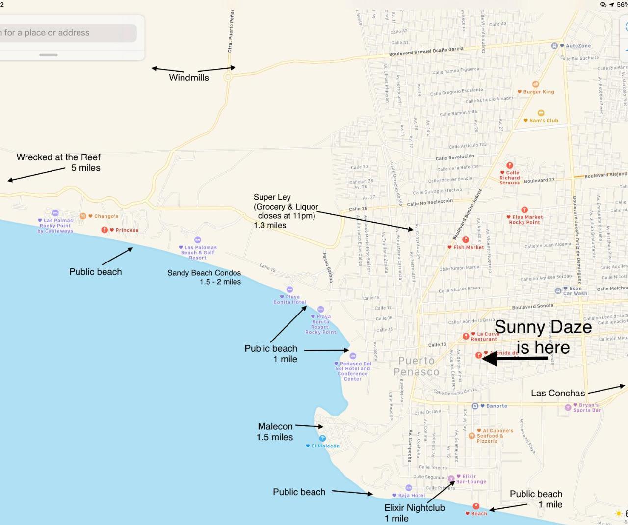 Sunny Daze Lejlighed Puerto Peñasco Eksteriør billede